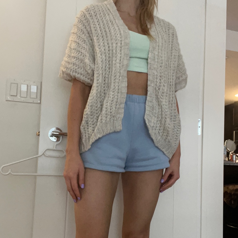 Simons open Cardigan size small